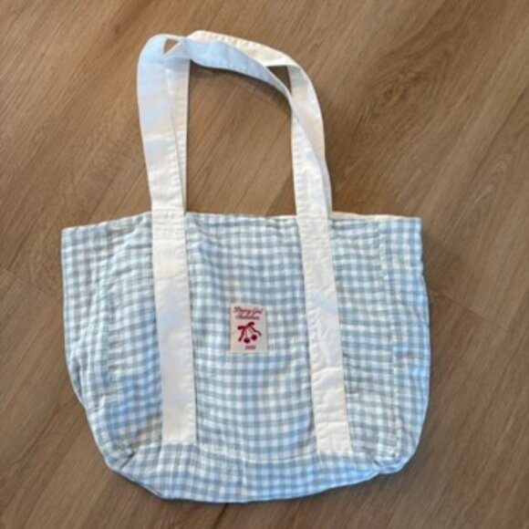 Dairy boy Dairy Girl Summer EVERYDAY PICNIC TOTE COUNTRYSIDE BLUE🐎💙🤍 - Picture 1 of 8